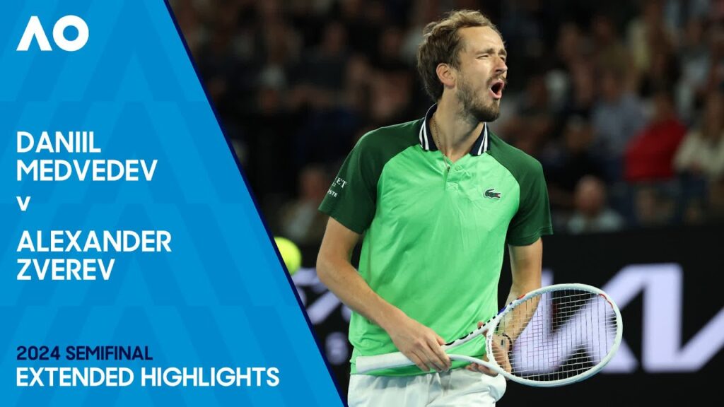 Daniil Medvedev v Alexander Zverev Extended Highlights | Australian Open 2024 Semifinal Daniil Medvedev v Alexander Zverev Extended Highlights | Australian Open 2024 Semifinal