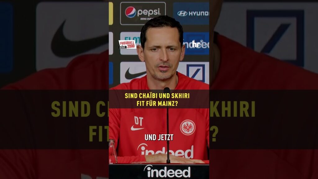 Comeback von Chaïbi und Skhiri schon gegen Mainz 05? | Eintracht Frankfurt #shorts #bundesliga #sge