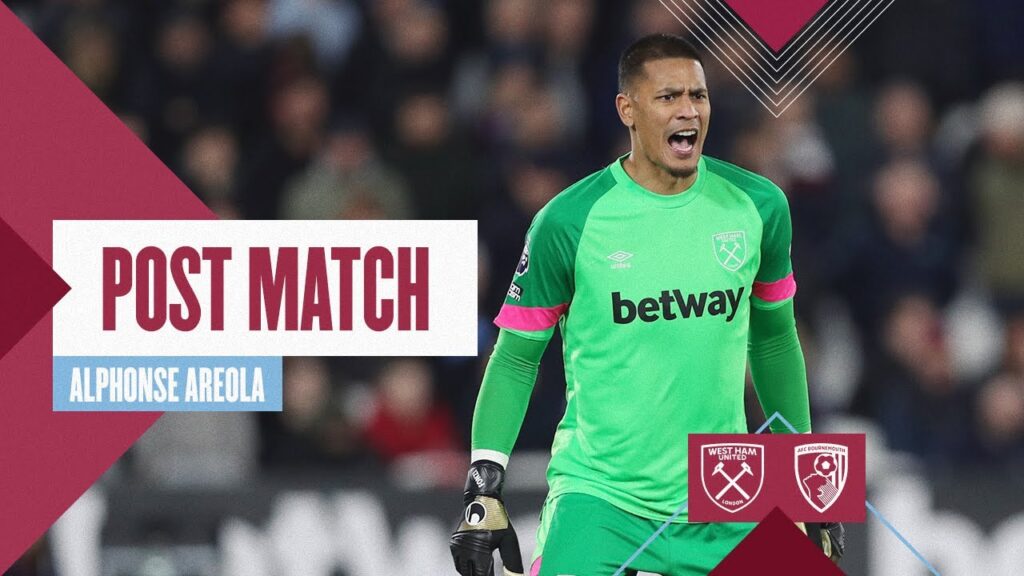 Alphonse Areola Post Match Reaction | West Ham 1-1 Bournemouth Alphonse Areola Post Match Reaction | West Ham 1-1 Bournemouth