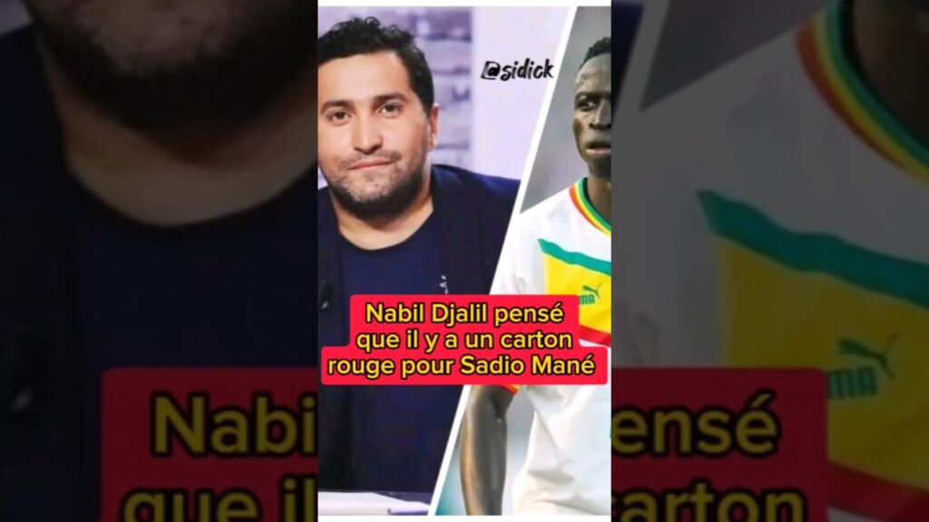 Nabil Djelit 🇩🇿 répond à Krepin Diatta 🇸🇳 et tacle Aliou Cissé.