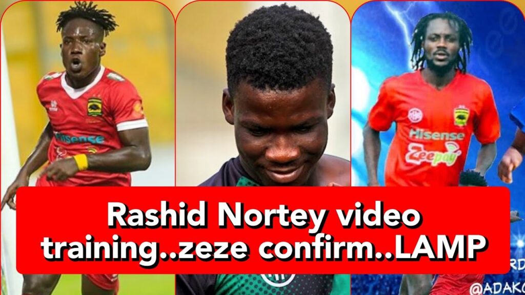 1ST TRAINING RASHID NORTEY..ZEZE SAGA..DANLAD PROGRAM..NEWS NOW ASANTE KOTOKO