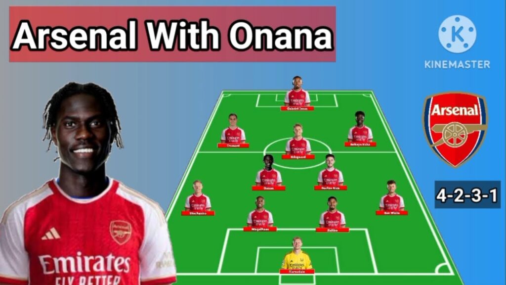 Arsenal Potential Line Up With Amadou Onana ~ From Everton To Arsenal ~ Transfer Winter 2024