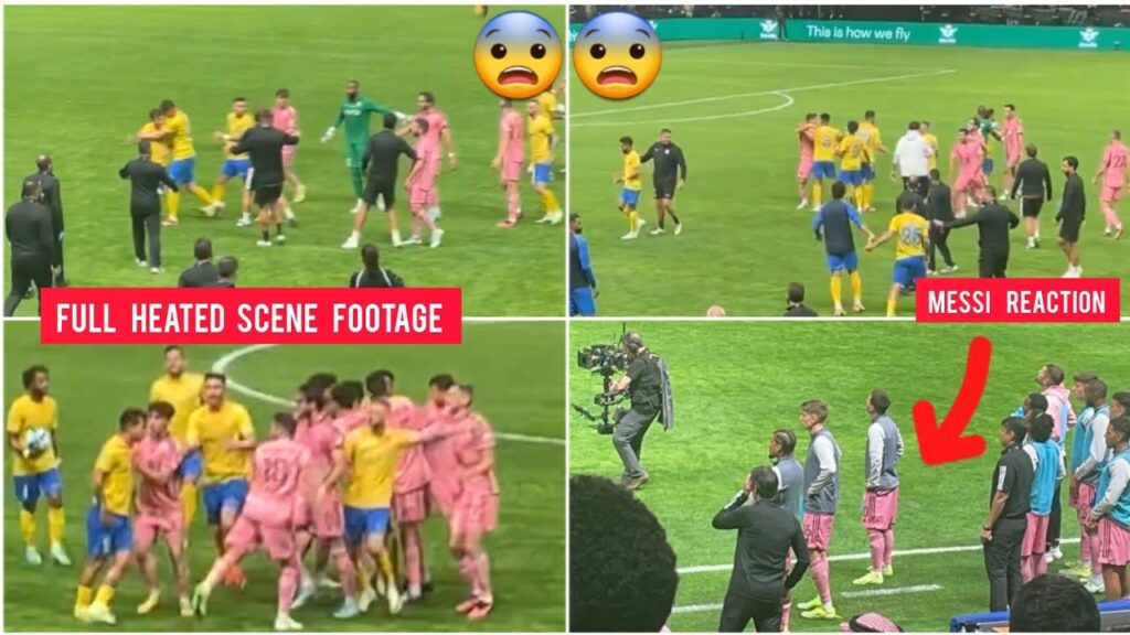 🔥🔥 Sergio Busquets vs Al Nassr player Intense clash in Al Nassr vs Inter Miami: busquets vs Boushal