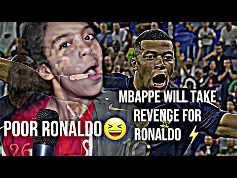 MBAPPE WILL TAKE REVENGE FOR RONALDO ⚡️| 4k whatsapp status