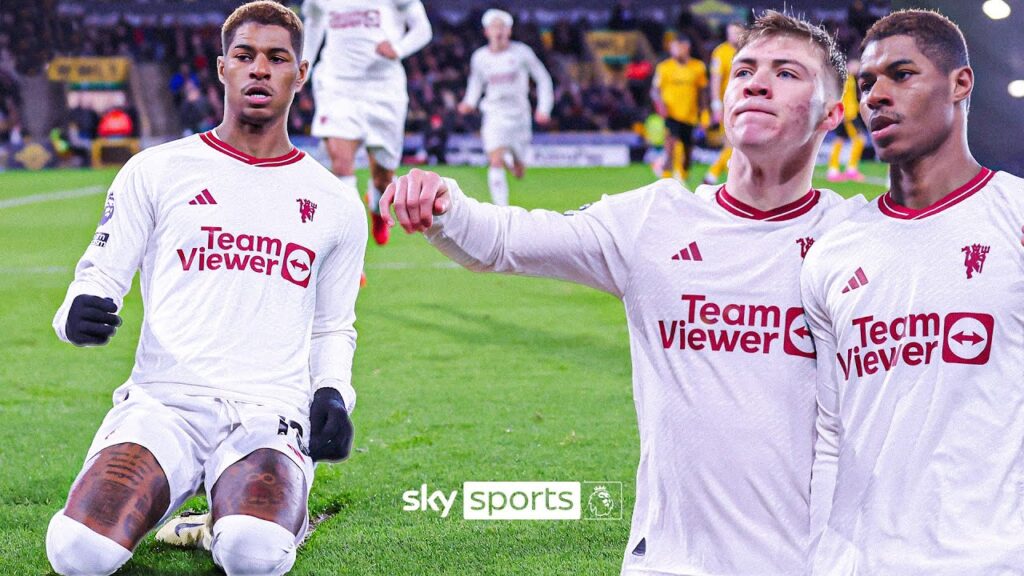 "WHAT ABOUT IT!" 🤤 | Every angle of Marcus Rashford's stunner against Wolves
