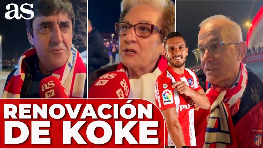 La AFICIÓN del ATLETI pide a gritos la RENOVACIÓN de KOKE