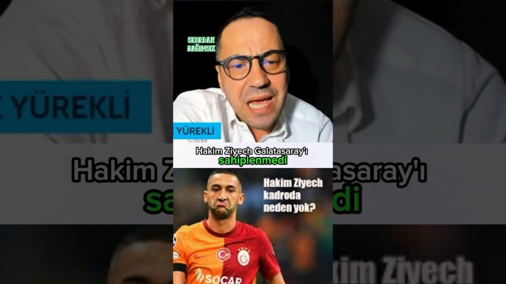 💥 HAKİM ZİYECH SATTI MI? Haluk Yürekli anlatıyor… #galatasaray #halukyürekli #ziyech