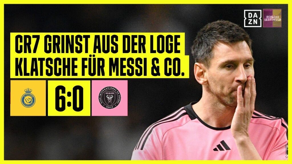 Laporte haut den Freistoß des Jahres raus: Al-Nassr – Inter Miami 6:0 | Riyad Season Cup | DAZN Laporte haut den Freistoß des Jahres raus: Al-Nassr - Inter Miami 6:0 | Riyad Season Cup | DAZN
