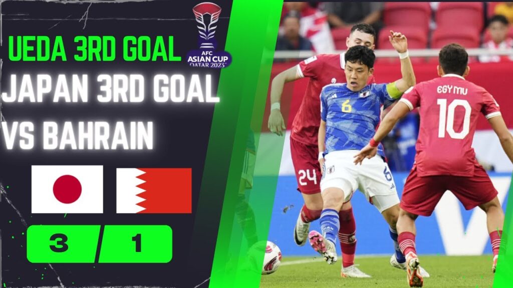 Ayase UEDA 3rd Goal Vs Japan |Japan vs Bahrain AFC Asian cup 2024|Match Live today
