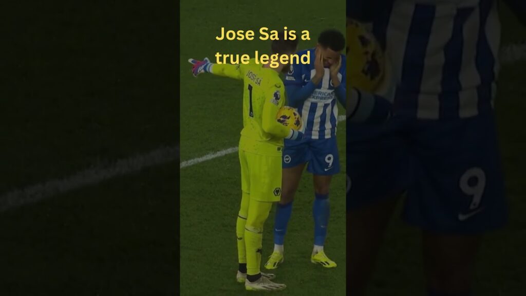Jose Sa is a true legend | Sportsman spirit | #uefachampionsleague