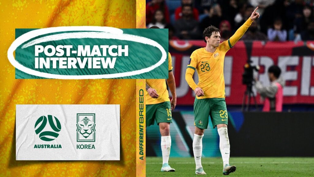 Craig Goodwin: I've got no words to say | Interview | Australia v Korea Republic
