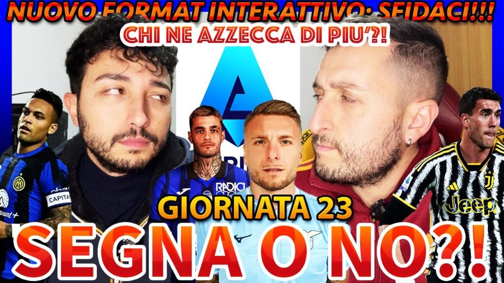 😱 LAUTARO MARTINEZ VS VLAHOVIC‼️ INTER-JUVE | SEGNA O NON SEGNA⁉️🤔 SERIE A #23