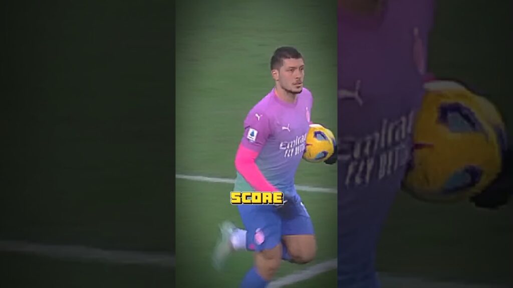 Luka Jovic Goal vs Udinese #Shorts