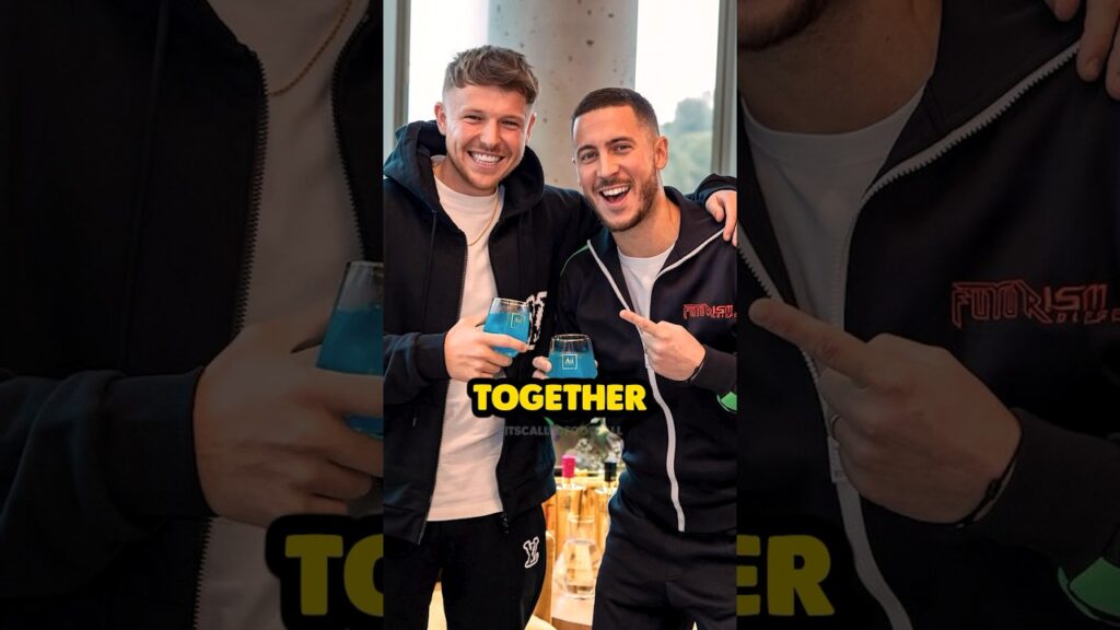 SWANSEA BALL BOY finally REUNITED with EDEN HAZARD! 🤝😍⚽️ | #Shorts #Football