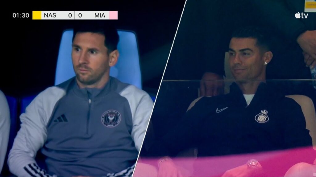 Messi & Ronaldo REACTION to Laporte Puskas Goal Al Nassr Inter Miami