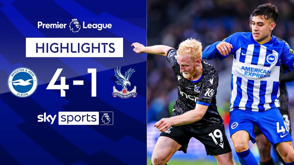 Seagulls THRASH under-pressure Palace 😬💥 | Brighton 4 -1 Crystal Palace | Premier League Highlights
