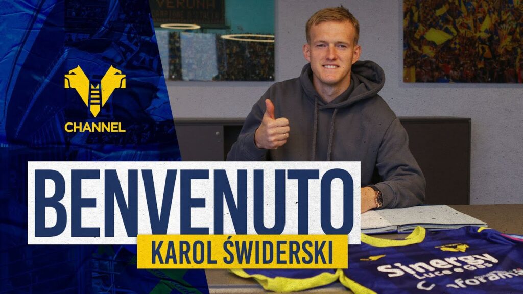 Karol Swiderski è la nuova punta gialloblù 🟡🔵