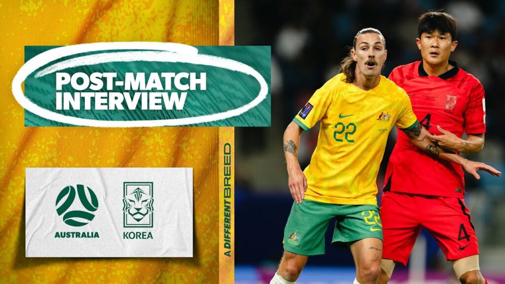 Jackson Irvine: The culture of this team is special | Interview | Australia v Korea Republic
