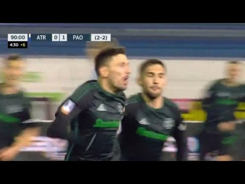 Atromitos vs Panathinaikos 0-2 Filip Mladenovic & Ruben Perez goals earn win | Greek Cup Match recap