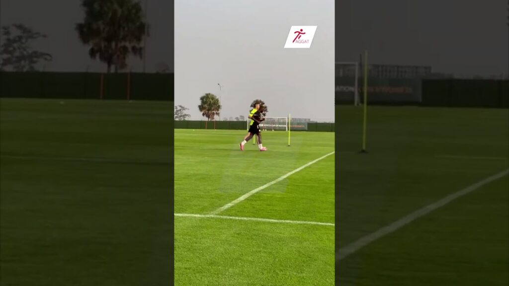 Youssouf Sabaly à l’entraînement du jour ! #can #senegal #football #afcon2023