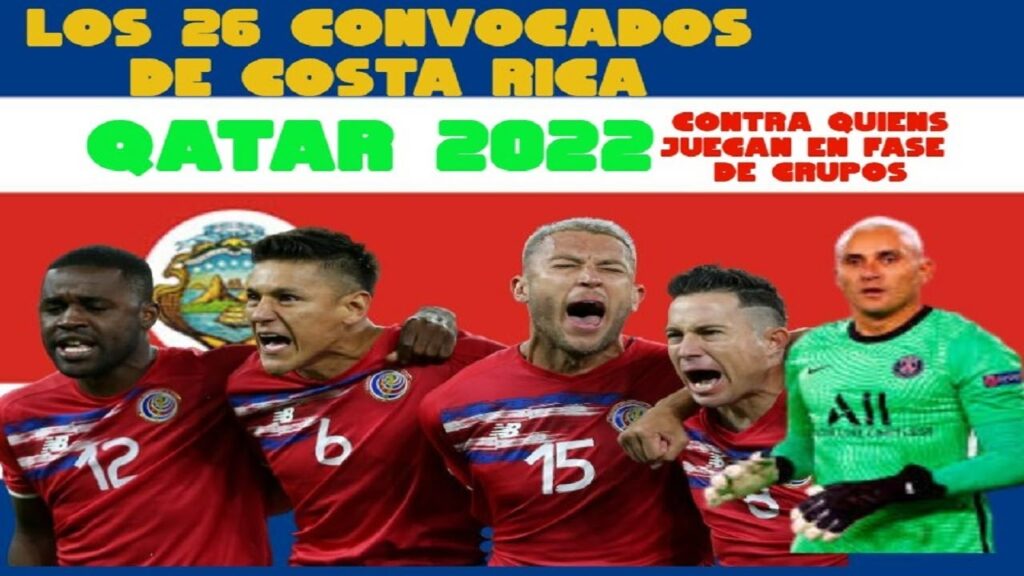 CONVOCATORIA COSTA RICA QATAR 2022, FASE DE GRUPOS