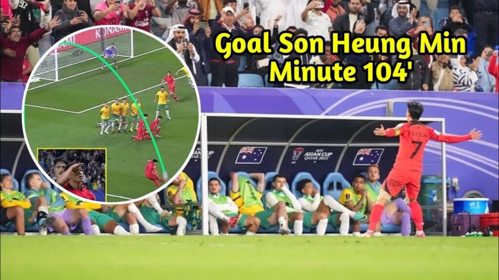 Australia vs Korea Selatan Son Heung Min bungkam pemain Australia lewat gol Free kick berkelas Australia vs Korea Selatan Son Heung Min bungkam pemain Australia lewat gol Free kick berkelas