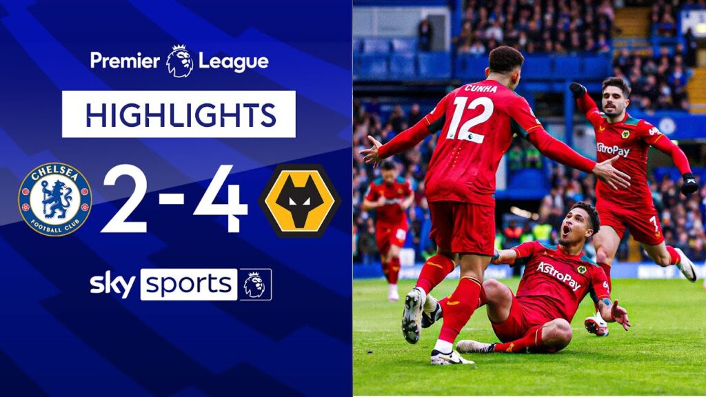 Matheus Cunha TO THE RESCUE! ⚡🔥 | Chelsea 2-4 Wolves | Premier League Highlights