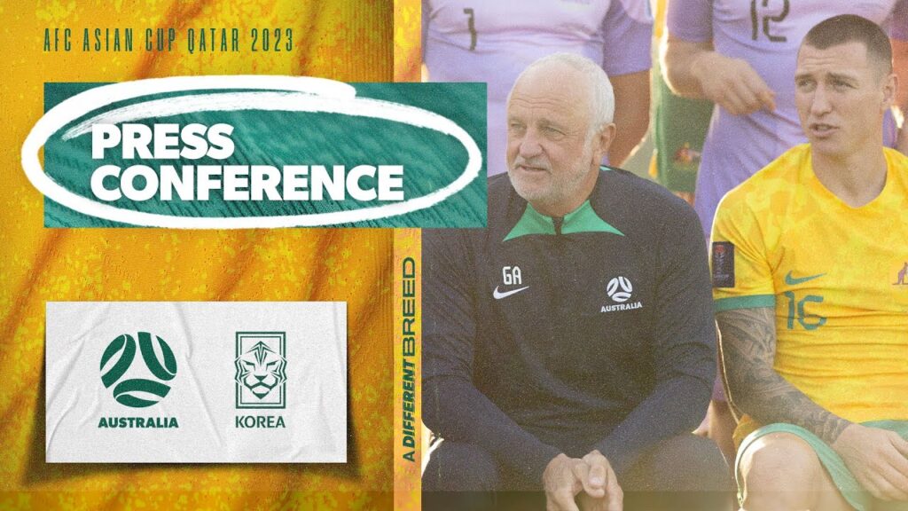 Graham Arnold & Mitch Duke on Asian Cup Quarter Final | Press Conference | Australia v South Korea