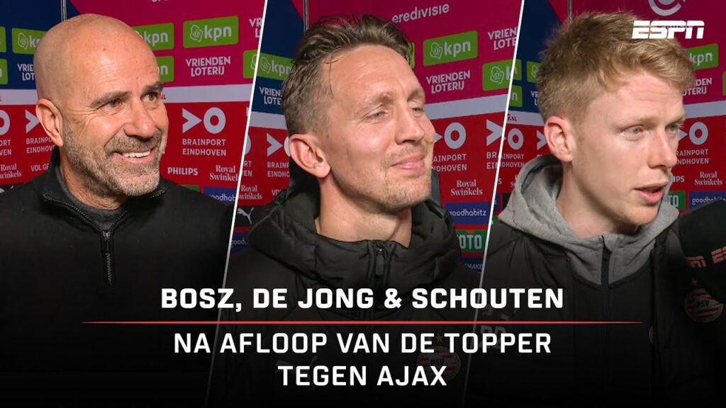 🗣️ "Overwinning forceren was vandaag niet mogelijk" | Interviews PSV na topper tegen Ajax