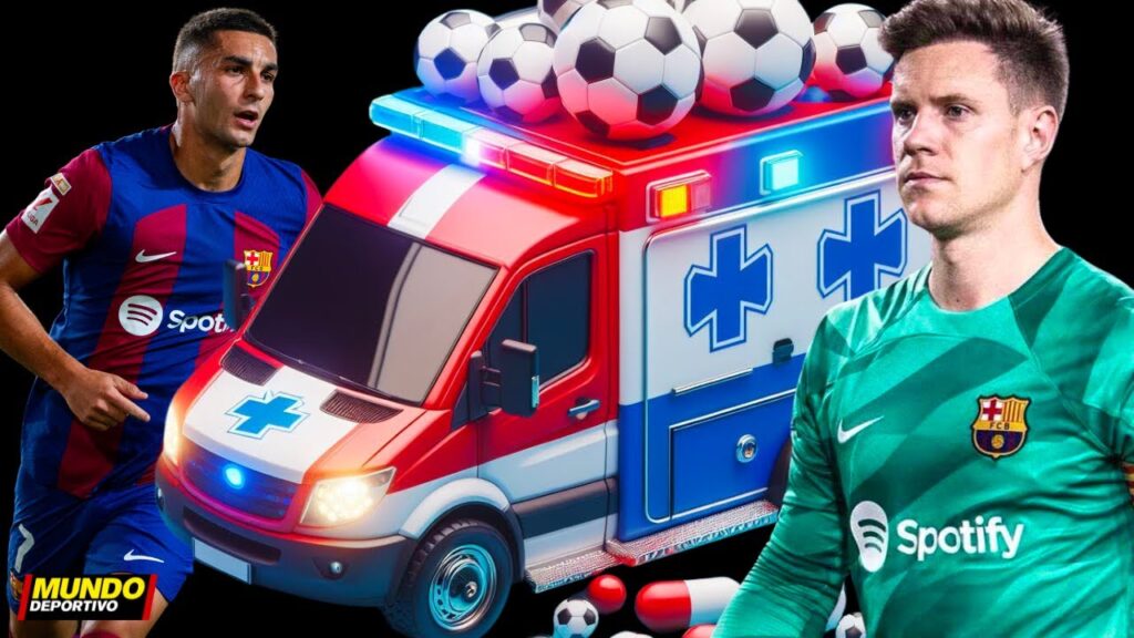 El calendario de los 9 lesionados del Barça