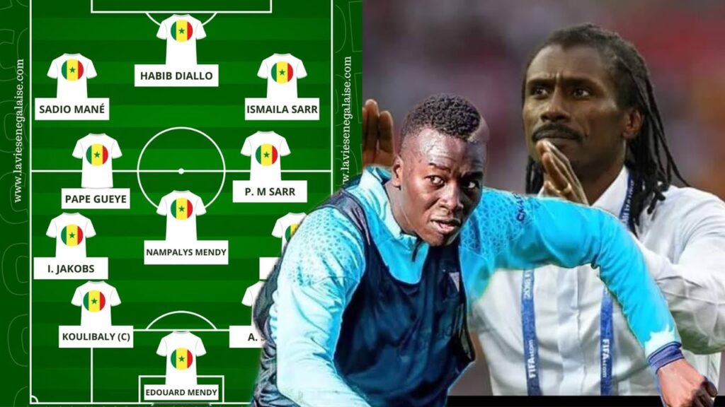 Voici le 11 type probable de Aliou Cissé Sénégal vs Côte d’Ivoire sans Pape Gueye