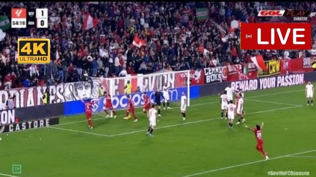 Gol de Ante Budimir, Sevilla vs Osasuna (1-1) Todos los goles y resumen ampliado, LaLiga 2023-24.