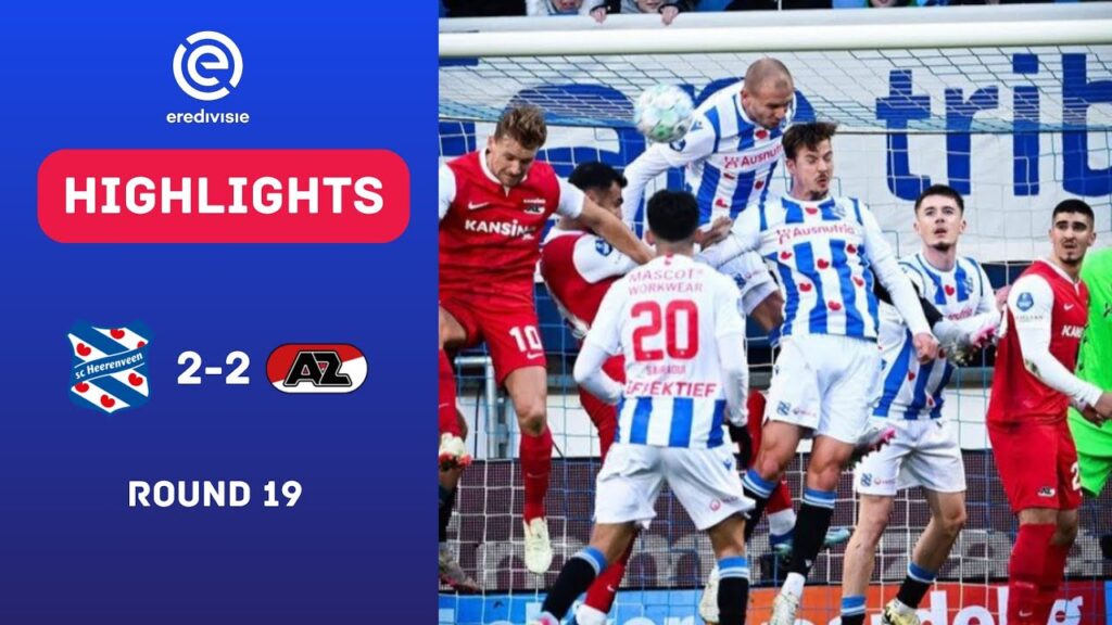 sc Heerenveen vs AZ Alkmaar | Highlights | Eredivisie 2023/24