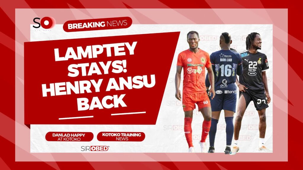 Asante kotoko News:Richmond Lamptey Stays but,Imoro Ibrahim DEAL not DONE,Ansu Back,Danlad happy,Etc