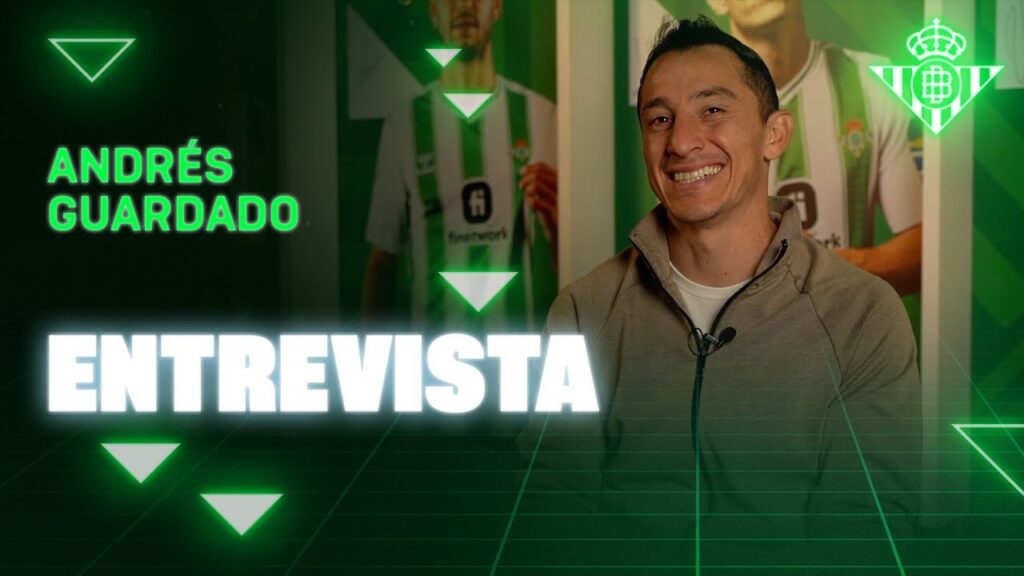 Andrés Guardado: "Me siento un bético más para toda la vida" 💚♾ | Real BETIS Balompié