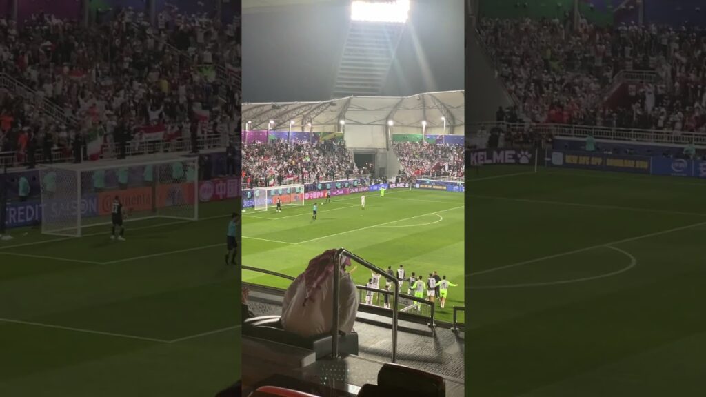 Decisive penalty by Ehsan Hajsafi in Iran 1-1 Syria in 2023 Asian Cup Qatar Last 16 at Duhail
