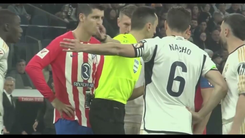 La reacción de los jugadores del REAL MADRID y ATLÉTICO al gol anulado a SAVIC