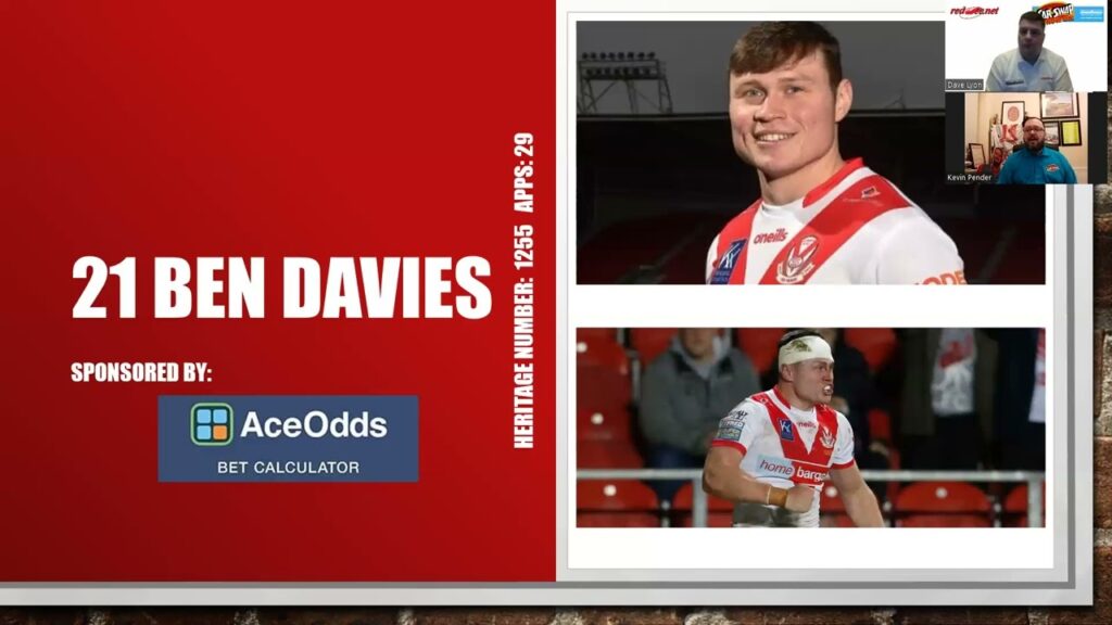 21 Days To Go! 2024 St Helens Player Previews: Ben Davies