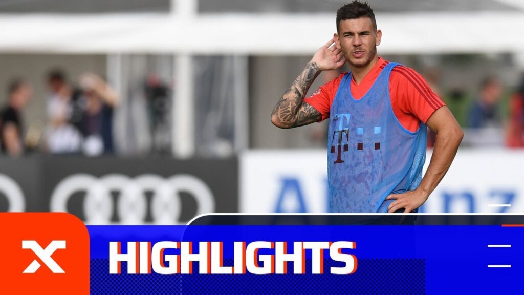 Lucas Hernandez trifft im Training! | FC Bayern München | Highlights | Bundesliga | SPOX Lucas Hernandez trifft im Training! | FC Bayern München | Highlights | Bundesliga | SPOX