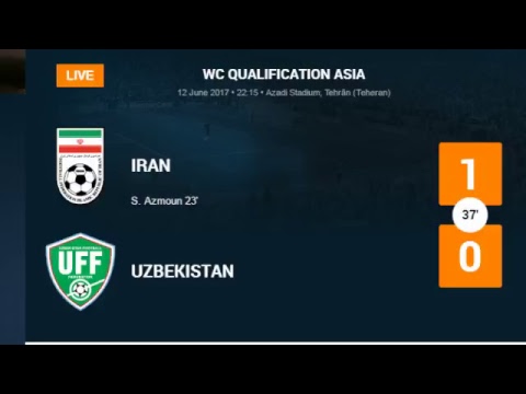 Live Iran vs Uzbekistan World Cup Qualifiers Third round live stream hd link & live commentary