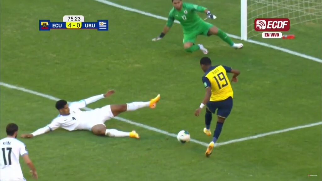 GOOOOOOOOOOOOL DE GONZALO PLATA - Ecuador 4 Uruguay 0
