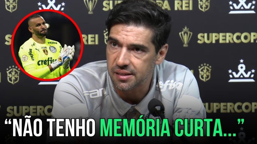 "NESSE DIA, EU VOU EMBORA..." ABEL SAI EM DEFESA DE WEVERTON E DESABAFA SOBRE CRÍTICAS