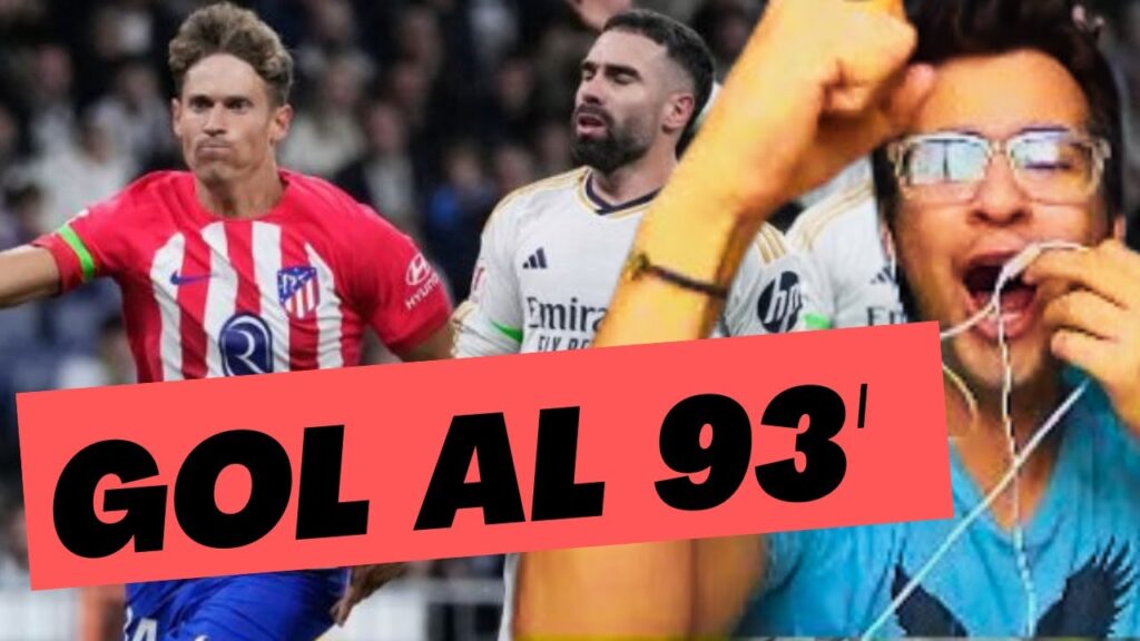 El ATLETICO le empata al REAL MADRID con la ULTIMA del partido! LaLiga sigue VIVA! - Reaccion cule