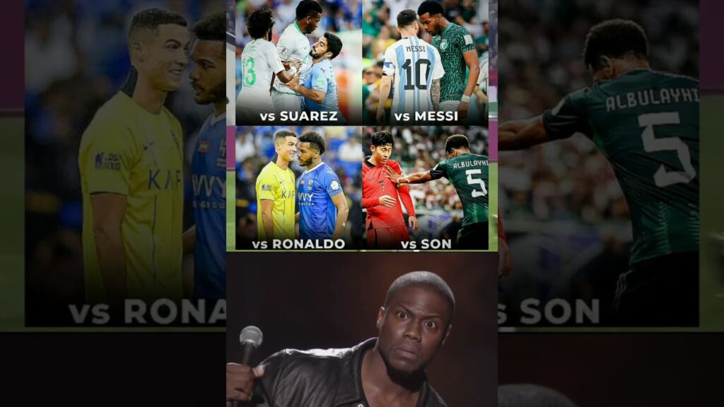 Ali al-bulaihi Vs all superstar ||the saudi defender||#albulaihi #qatar2022 #messi #ronaldo