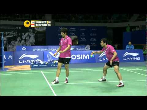 Group (Day 2: Session 2) - MD - Jung J.S./Lee Y.D. vs M.Ahsan/B.Septano - WSS Finals'11