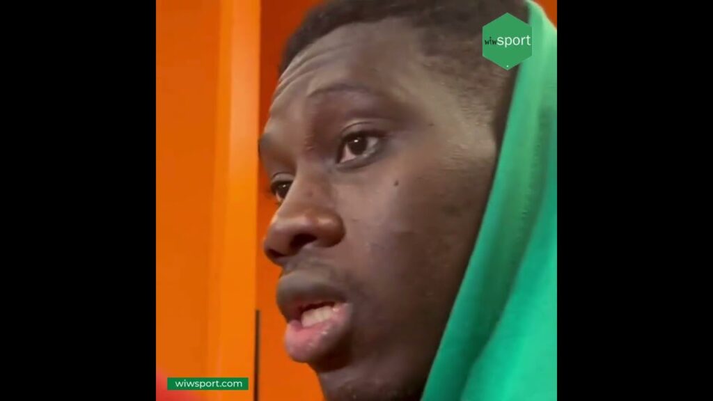 Ismaila Sarr : "Nous avons fait tout notre possible..." #CAN2023 #Senegal