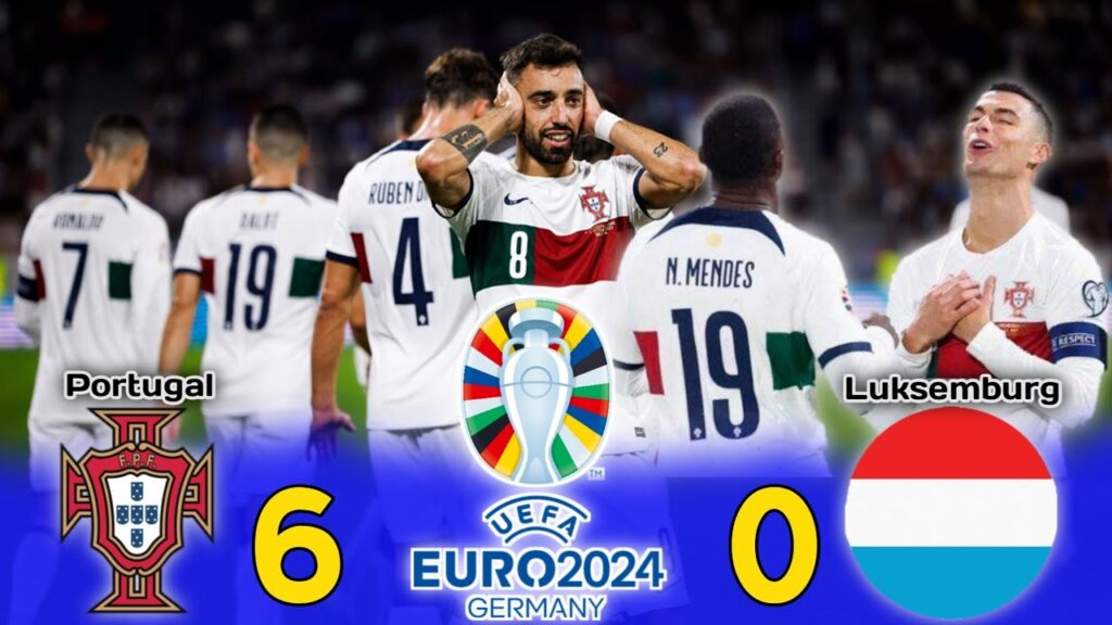 🔴Portugal vs Luksemburg 6-0 | Highlights Qualifiers EURO 2024 & All Goals