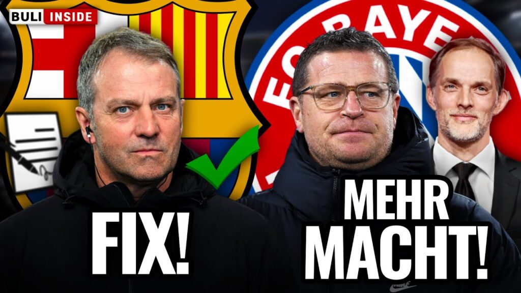 Hansi FLICK wird Barcelona-TRAINER?! Mehr MACHT für Max EBERL beim FC Bayern! Hansi FLICK wird Barcelona-TRAINER?! Mehr MACHT für Max EBERL beim FC Bayern!