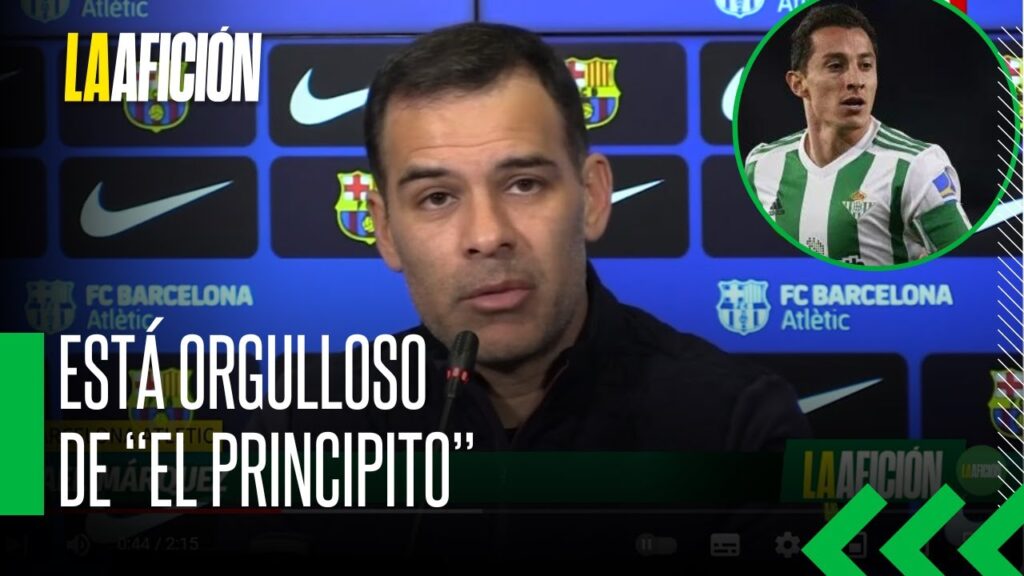 Rafa Márquez destaca la carrera de Andrés Guardado: "Regresa a la Liga MX como LEYENDA"