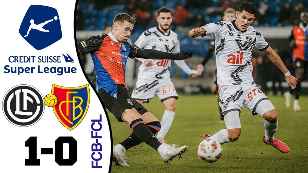 FC Lugano - FC Basel 1-0 Highlights Credit Suisse Super League
